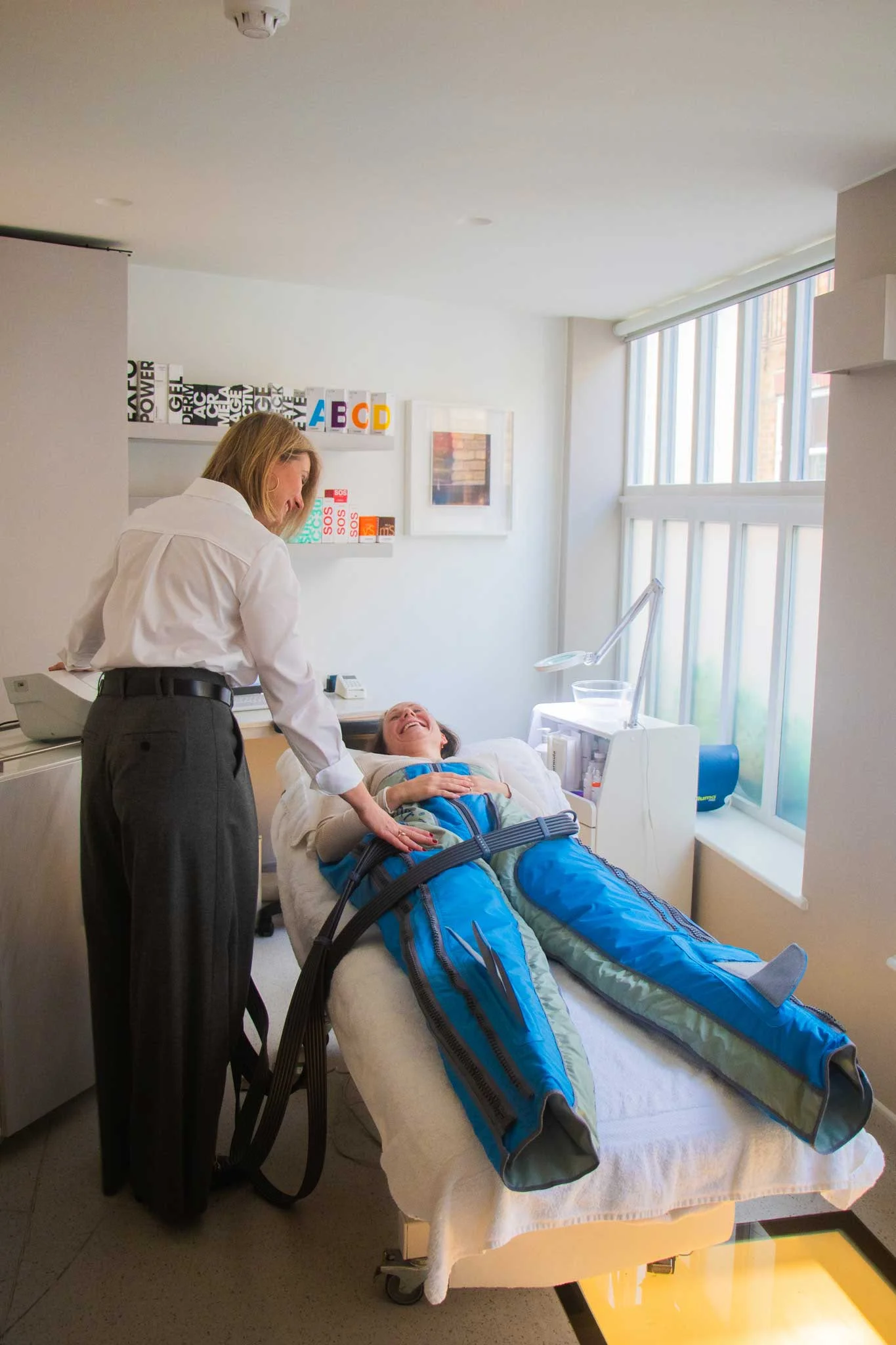Body Ballancer lymphatic drainage treatment at Skinglow Clinic